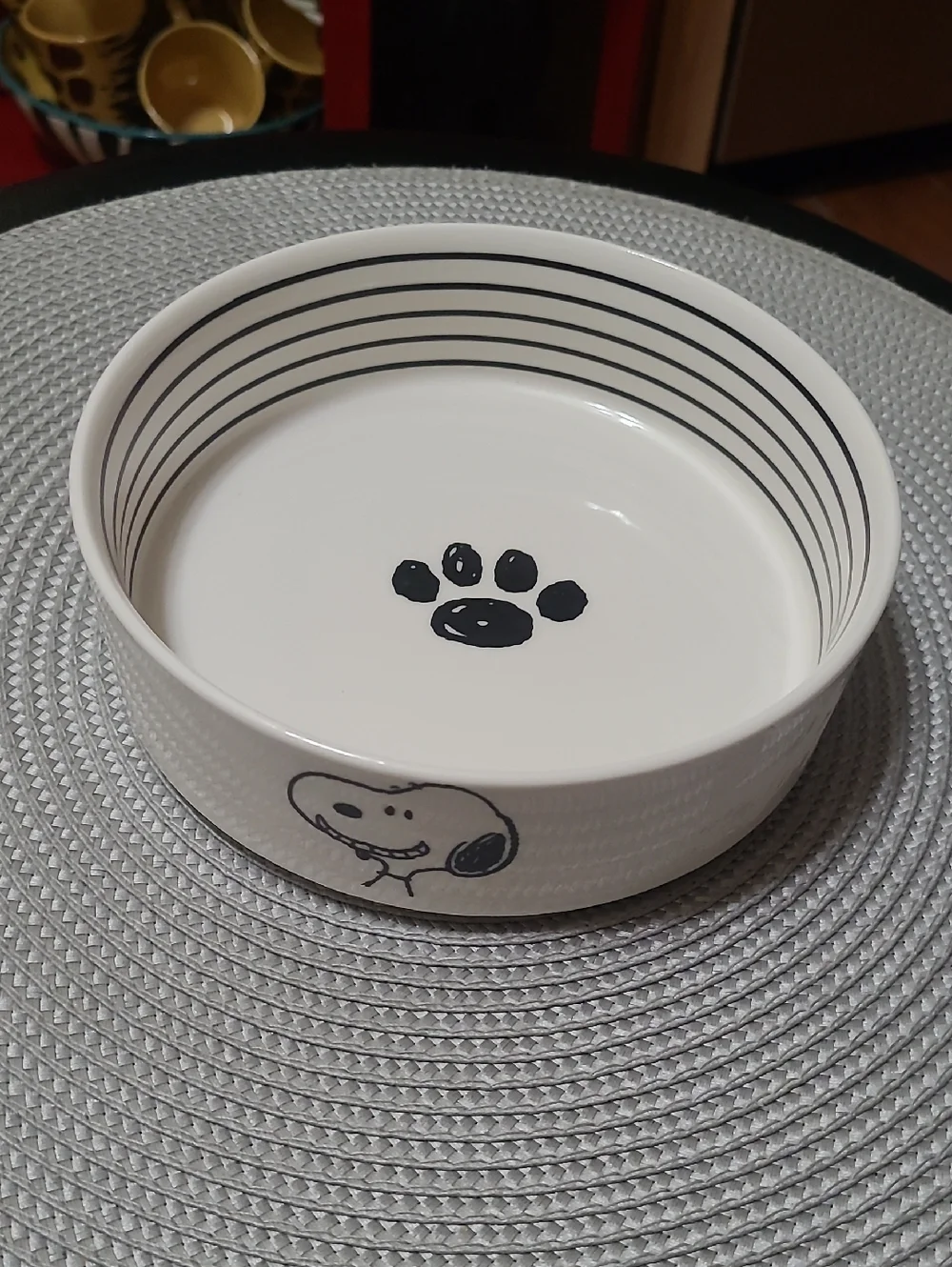 Peanuts Ceramic Pet Bowl